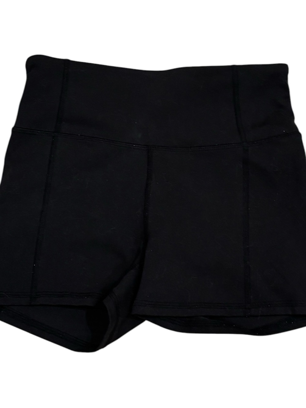 Jessica Simpson Black High-Waist Athletic Shorts